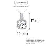 Cubic Zirconia Pendant Necklace