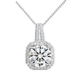 Cubic Zirconia Pendant Necklace