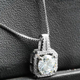 Cubic Zirconia Pendant Necklace