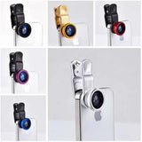 3-in-1 Universal Clip on Smartphone Camera