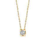 Cubic Zirconia Pendant Necklace