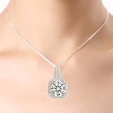 Cubic Zirconia Pendant Necklace