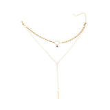 Star Choker Lariat Necklace